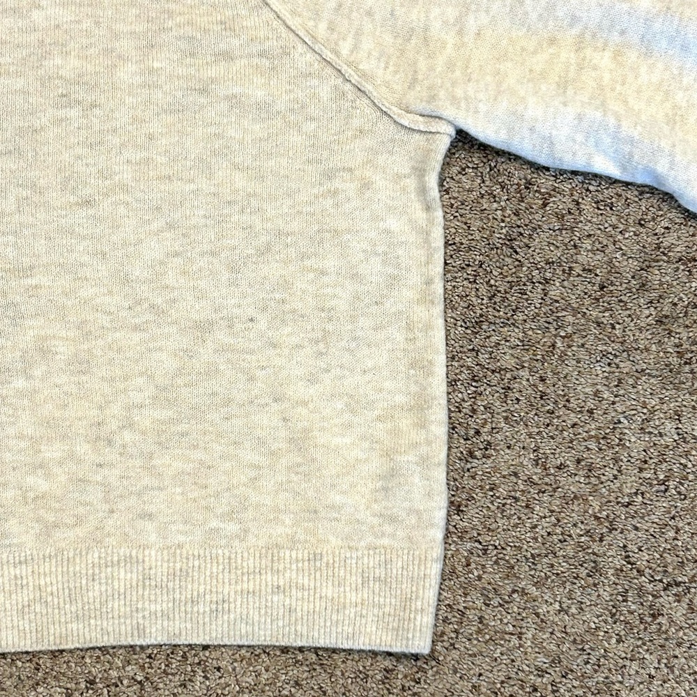 Vince Camuto Crew Knit Sweater w/ Raglan Sleeves. Women’s L in Malted - NWT - Picture 9 of 16